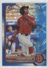 2022 Bowman 1st Edition Blue Foil 23/150 Eduardo Lopez #BPPF-134 9hx