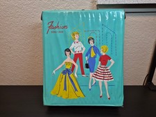 Vintage 1962 Mattel Barbie Midge Aqua Green Fashion Doll Case Only