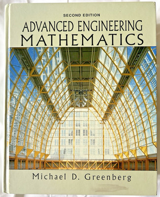 Advanced Engineering Mathematics Second Ed Hardcover TEXTBOOK Greenberg 2nd