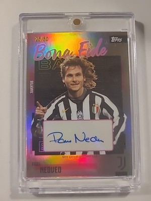 Pavel Nedved Bona Fide Autograph No.25/50