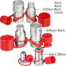 Hydraulic Quick Connect Hydraulic Coupler 1/2" 3/4" 1"NPT for Engineer Machinery