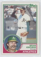 1983 Topps Brian Kingman #312