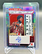 2025/26 Panini Contenders Euroleague Airlines SEMI OJELEYE AUTO 09/25