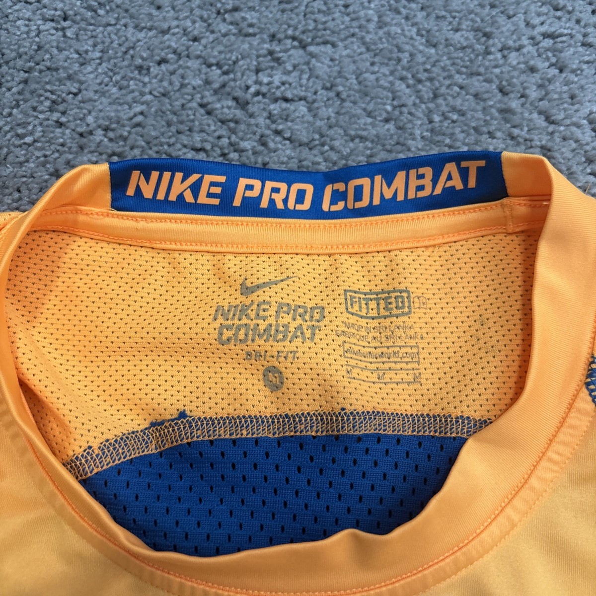Nike Pro Combat Fitted Dri Fit Sleeveless Tank Top Men's Medium