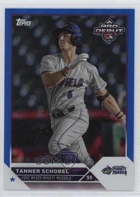 2023 Topps Pro Debut Blue Foil 150/150 Tanner Schobel #PD-168 ut4