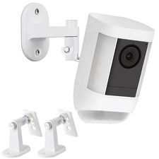 2Pack Security Wall Mount for Ring Spotlight Cam Battery and 2 Pack, White
