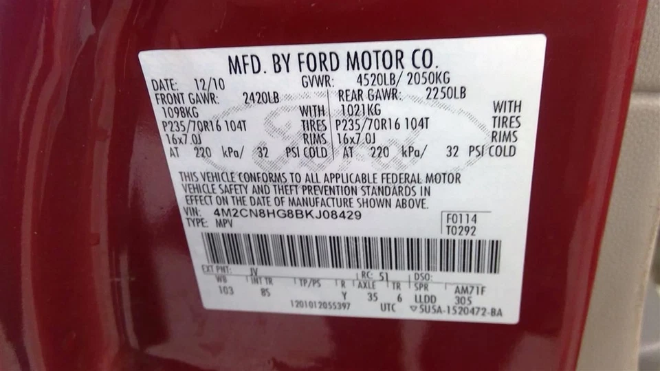 音频设备 收音机 接收器 AM-FM-CD-MP3 适合 11-12 ESCAPE 1690660 — 第 4/4 张图片