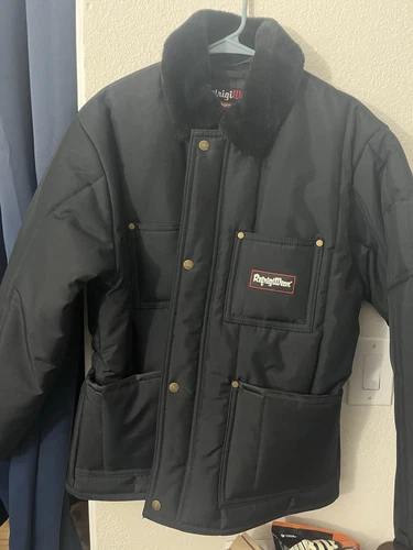 Veste en tuf isotherme en fer Supreme RefrigiWear tampon noir taille S petit