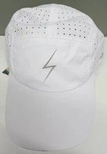 Sprints St. Regis Release HyperG Performance Racing/Running Cap White Adjustable