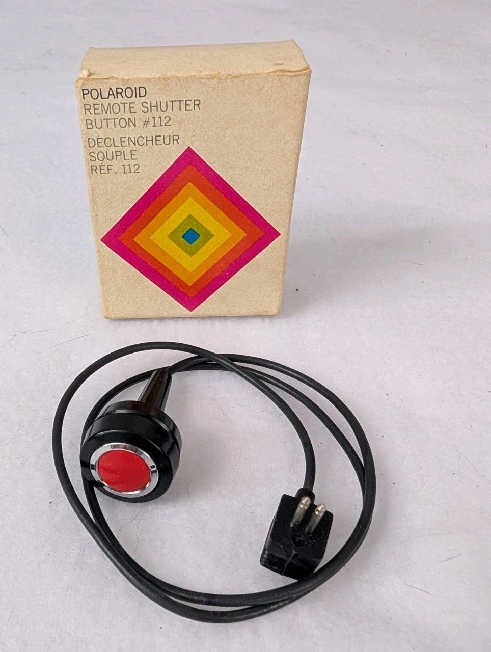 Polaroid Remote Shutter Button #112 Vintage Camera Accessory