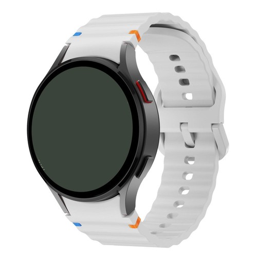 Bracelet de Monture en Silicone pour Samsung Galaxy Watch 7/6/5/4 FE Confortable - Zdjęcie 17 z 34