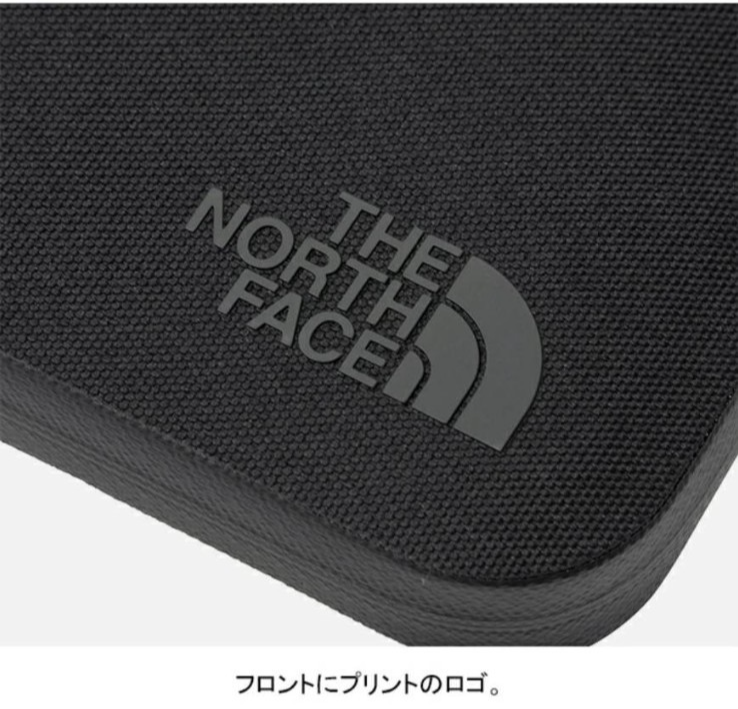 The North Face Ramble Passport Case Black Travel Wallet Holder