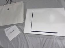 BOX ONLY: 2025 Apple MacBook Air 15 16GB 512 GB, Model A3241, Cardboard Box