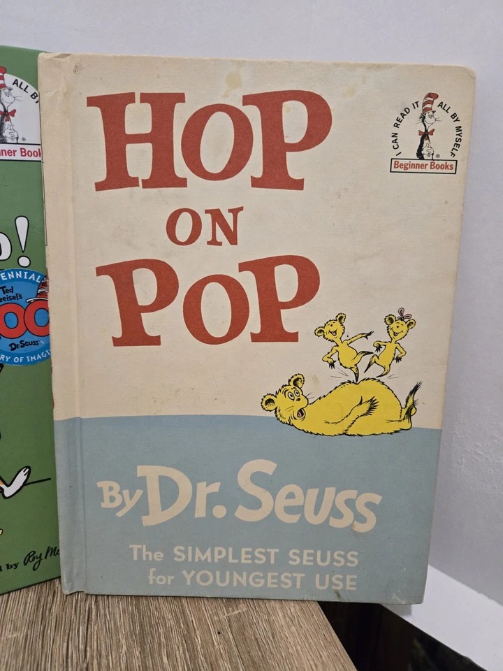 3 books Ten Apples Up On Top - Hop on Pop, The cat and the hat By Dr Seuss - Image 4 of 4