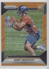 2016 Panini Prizm Rookie Orange Prizm 176/299 Andy Janovich #217 7zf
