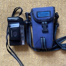 Ricoh One Take Dual Film 35mm Camera 37mm/67mm lens UNTESTED With sidebag