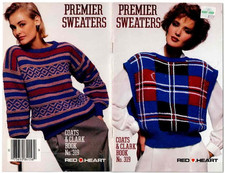 Premier Sweaters Knitting Pattern Booklet 198...