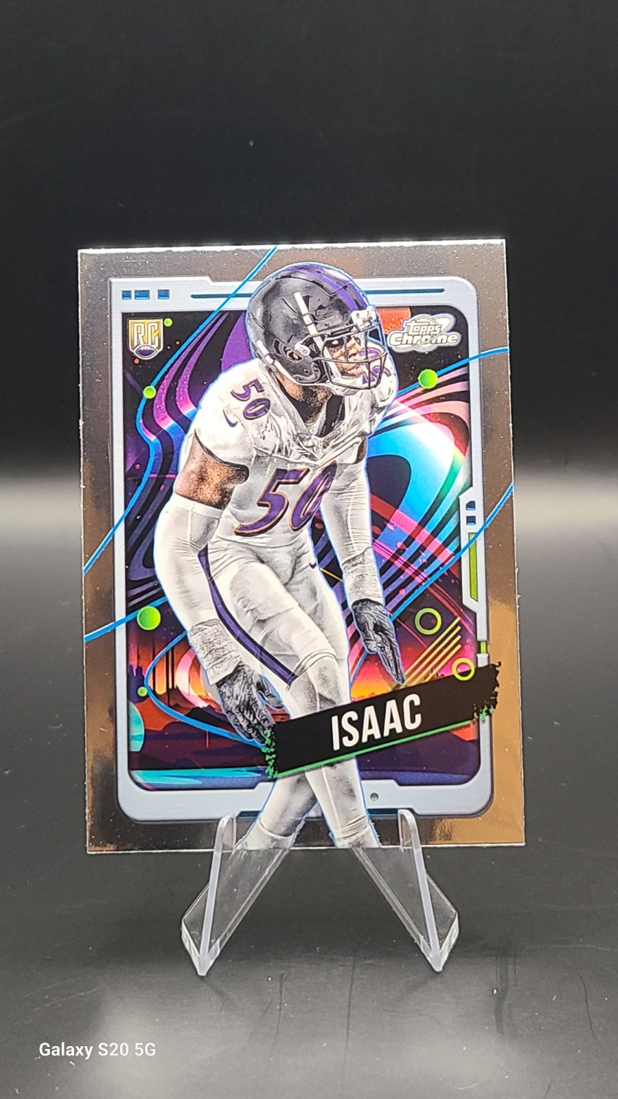 Adisa Isaac Topps Cosmic Chrome #110 Base
