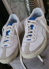 Puma Trainers Rudolf Dassler Legacy X Oslo City White Royal Size 8 Boxed