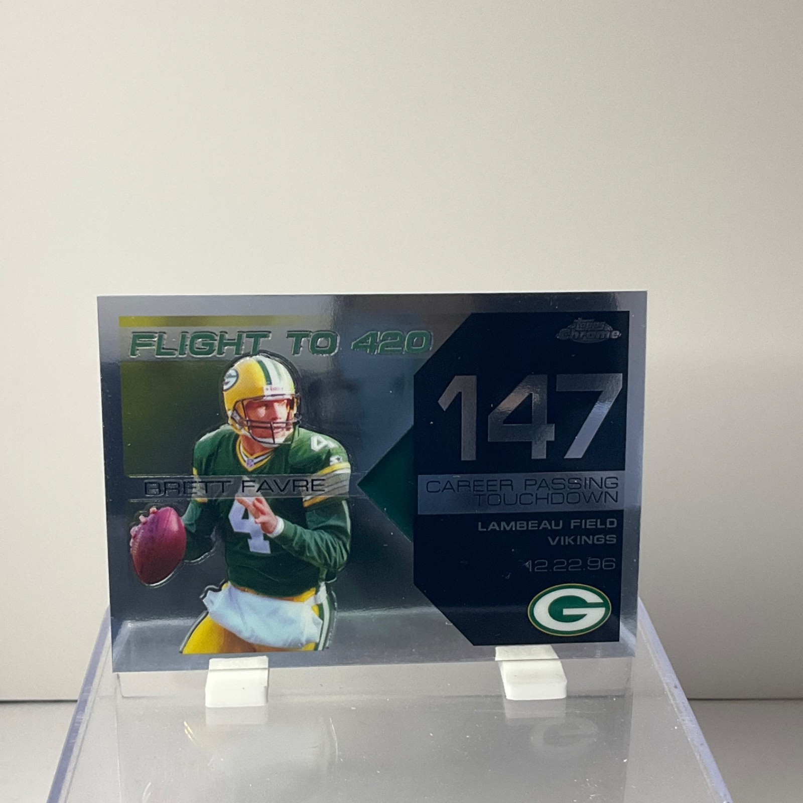 2007 Topps Chrome- Brett Favre Collection #BFC-BF147