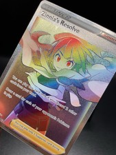 Zinnia's Resolve 225/203 NM Secret Evolving Skies Rainbow Trainer Pokemon TCG on eBay