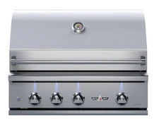 Delta Heat 32 Inch Natural Gas Grill with Infrared Rotisserie and Sear Zone