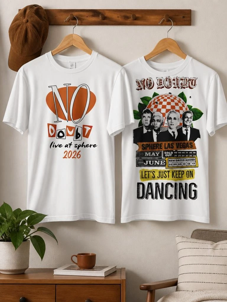 No Doubt All Over Print For Fans T-Shirt