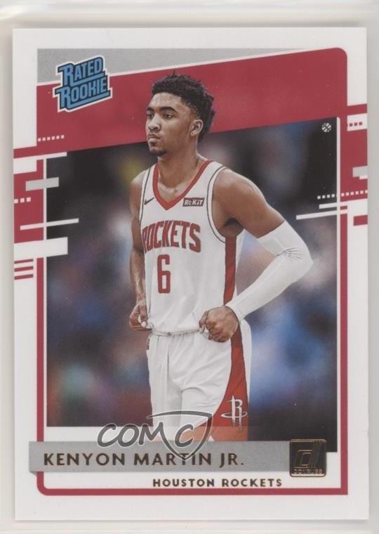 2020-21 Panini Donruss Rated Rookies Kenyon Martin Jr #224 Rookie RC 0f72