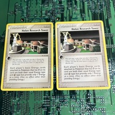 Holon Research Tower - 94/113 Ex Delta Species Pokemon Card Trainer Stadium 2 on eBay