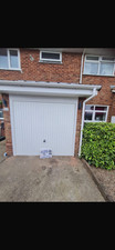 White Small vertical or Horizontal Canopy Garage door Supply only