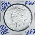1926 S SILVER PEACE DOLLAR AUTHENTIC HI GRADE U.S. MINT COIN RARE KEY DATE 6632