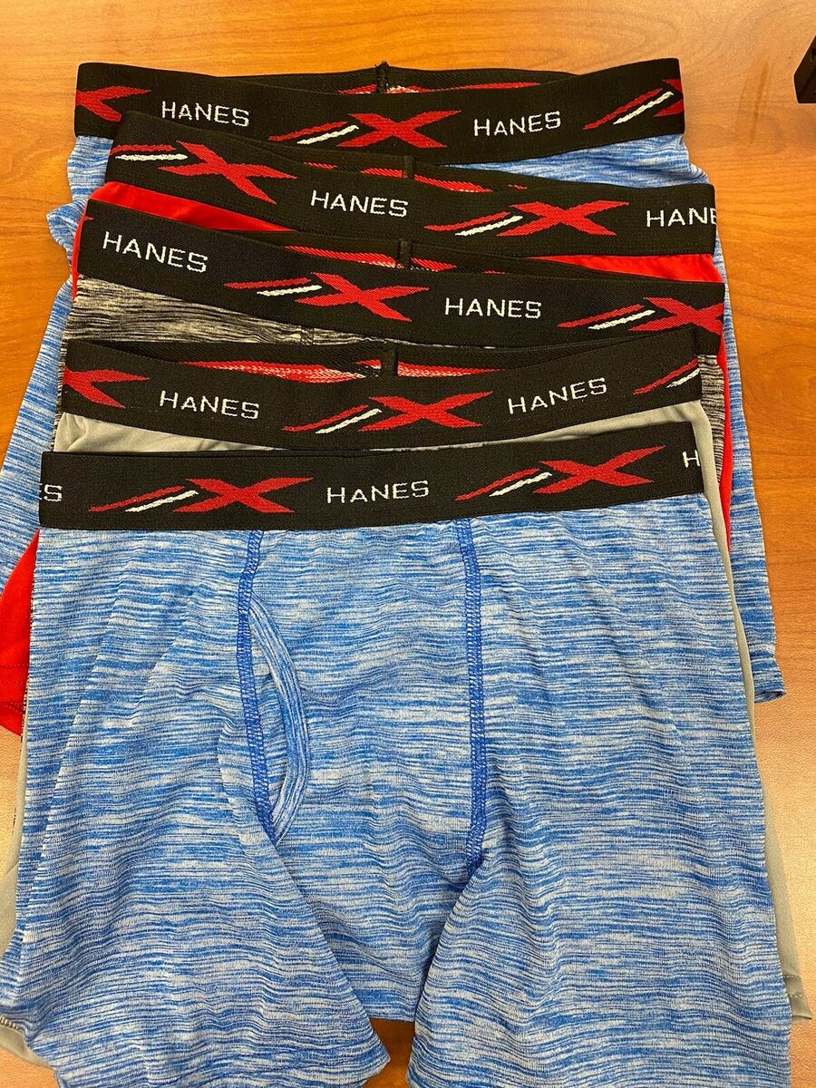 NEW* Set Of 5 Hanes X-Temp Support Pouch Boxer Briefs Size L | eBay NEW* Set Of 5 Hanes X-Temp Support Pouch Boxer Briefs Size L | eBay