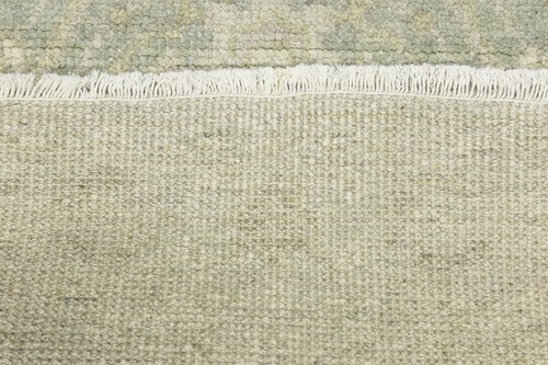 Hand-Knotted Distressed Muted Floral Rug Transitional Oriental Carpet 3X5 ft - Picture 16 of 16