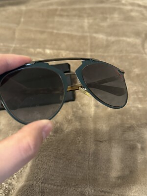 Dior good reflective sunglasses Dior // Rounded Reflected M2Q0J Sunglasses – VSP Consignment main image 4