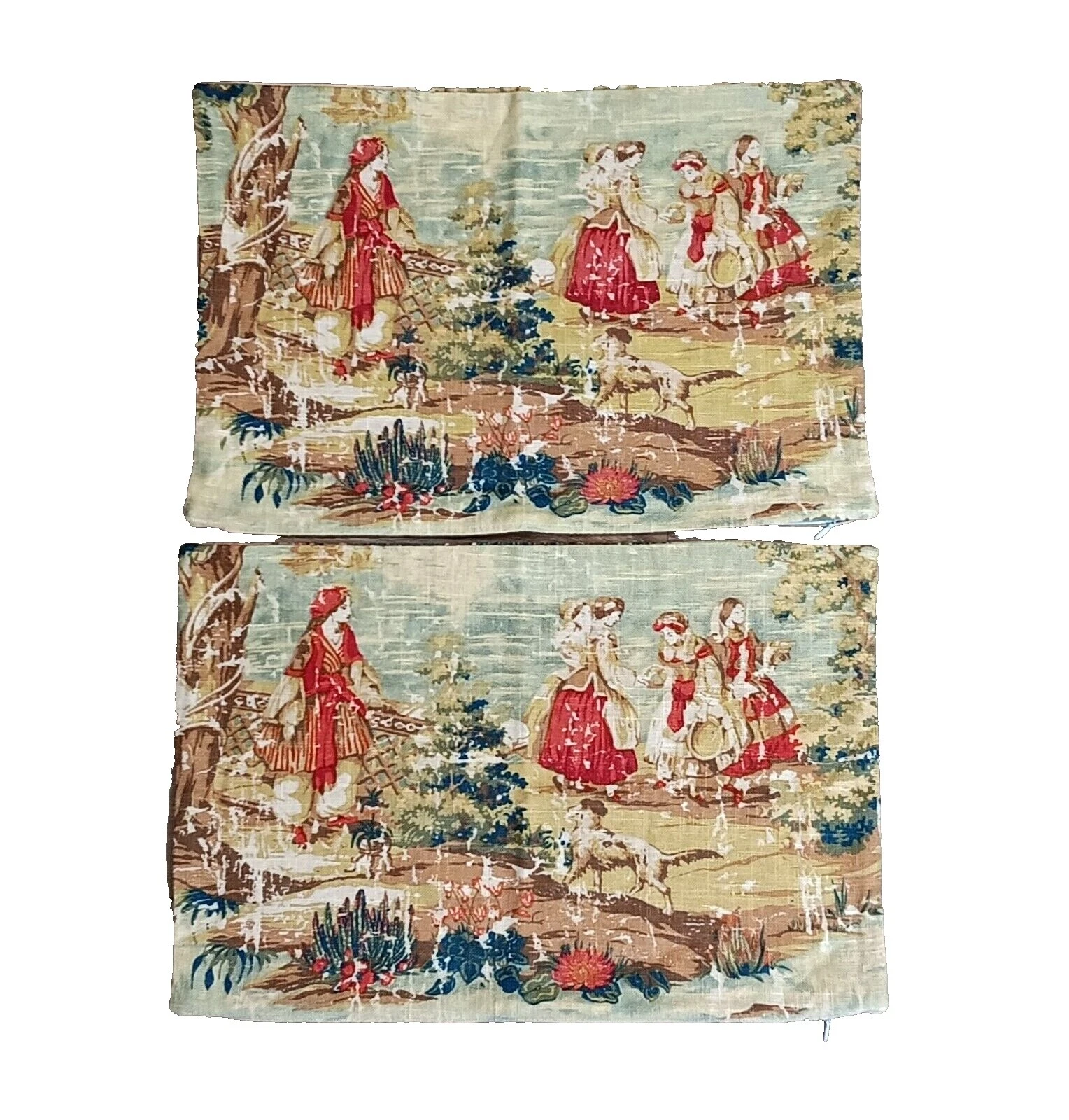 Mezcla de lino Handmade Almohadas de Decoración para el hogar de Paisley