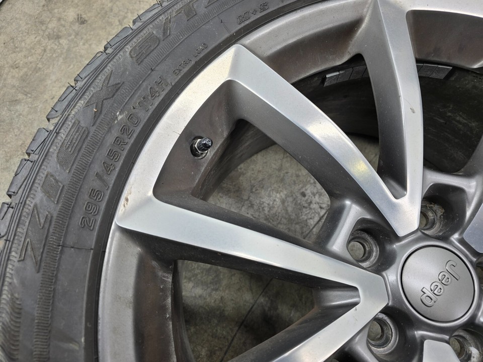 11 Inch Rims R20 JEEP GRAND CHEROKEE SRT 11-21 OEM 295/45 R20 20