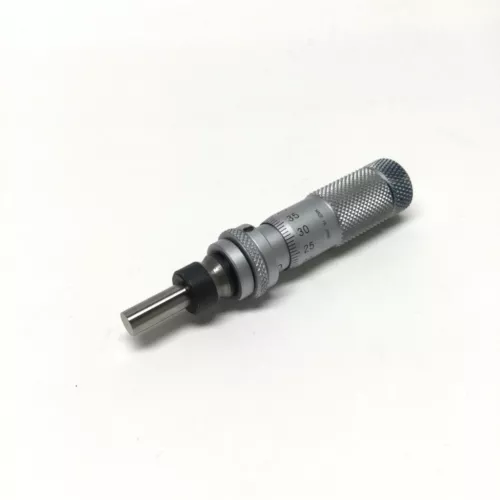 Mitutoyo 148-506 Micrometer Head, 0-13mm / 0.01m Graduation, Flat Spindle Tip