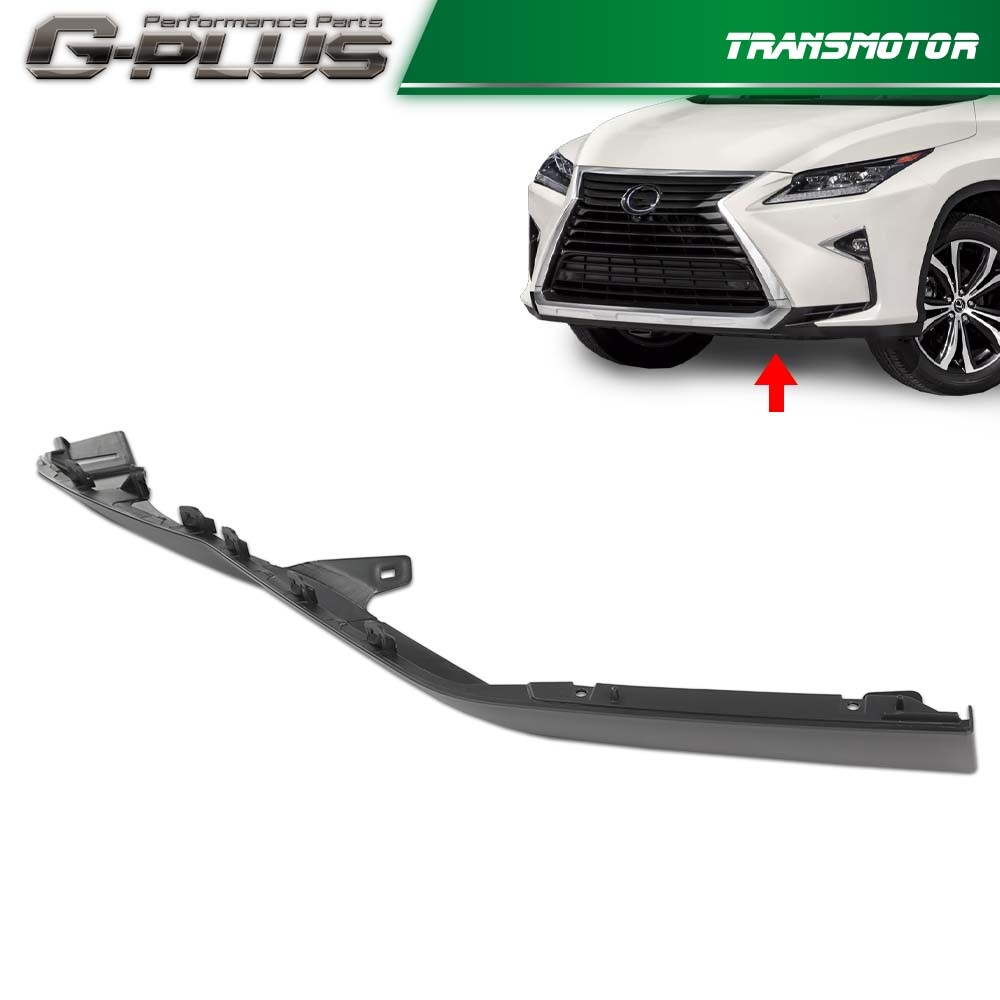 Front Bumper Molding Trim Fit For 2016-2018 Lexus RX350 Front Left