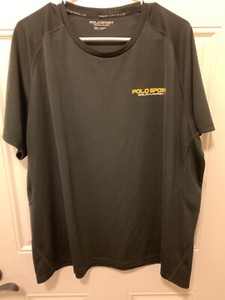 Polo Sport Black T Shirt XXL Ralph Lauren Gym | eBay