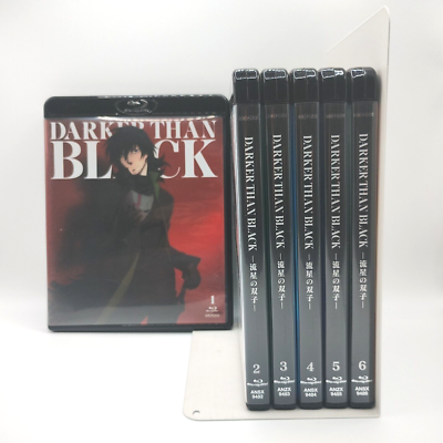 DARKER THAN BLACK Second Season Blu-ray Disc 6-Disc Set Used
