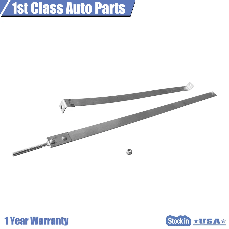 2 piezas correas para tanque de combustible tanque de 18,5 20 galones apto para Chevrolet S10 S15 Sonoma Syclone Foto 3 de 4