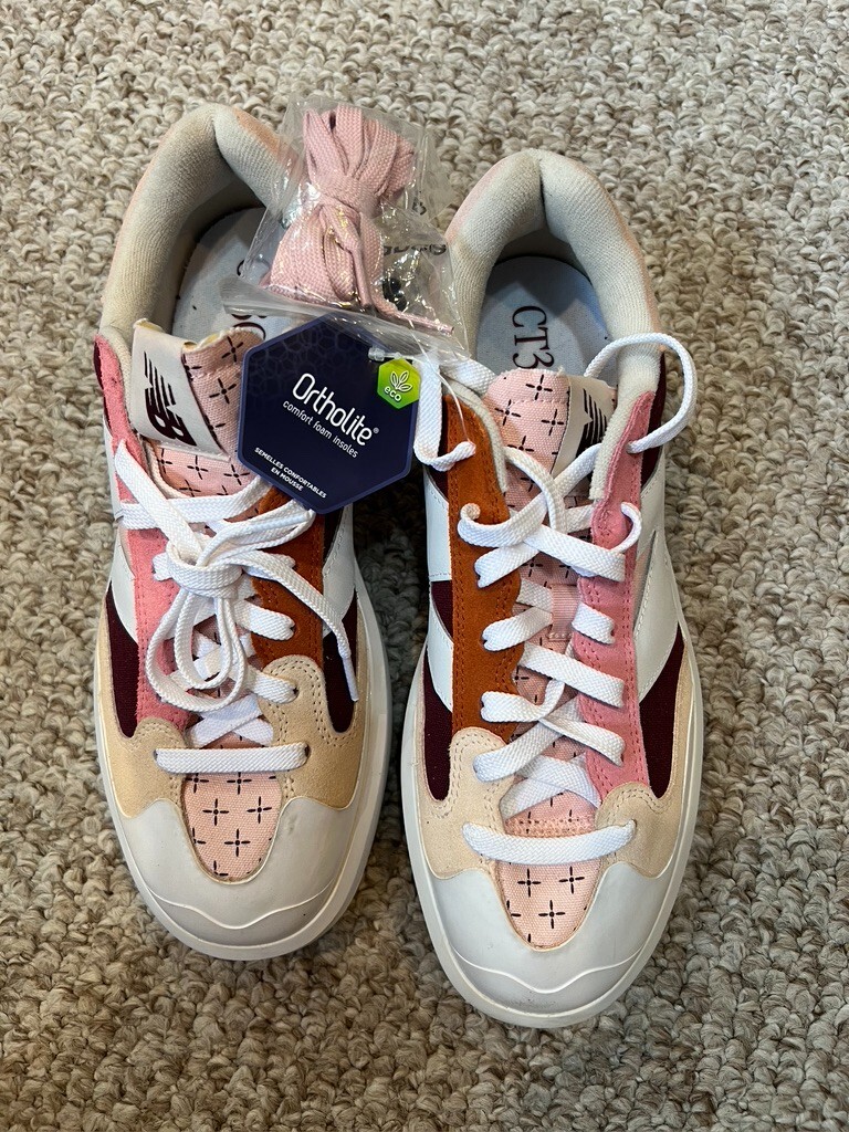 New Balance Burgundy Pink Haze Sneakers Tennis Shoes  display picture 1