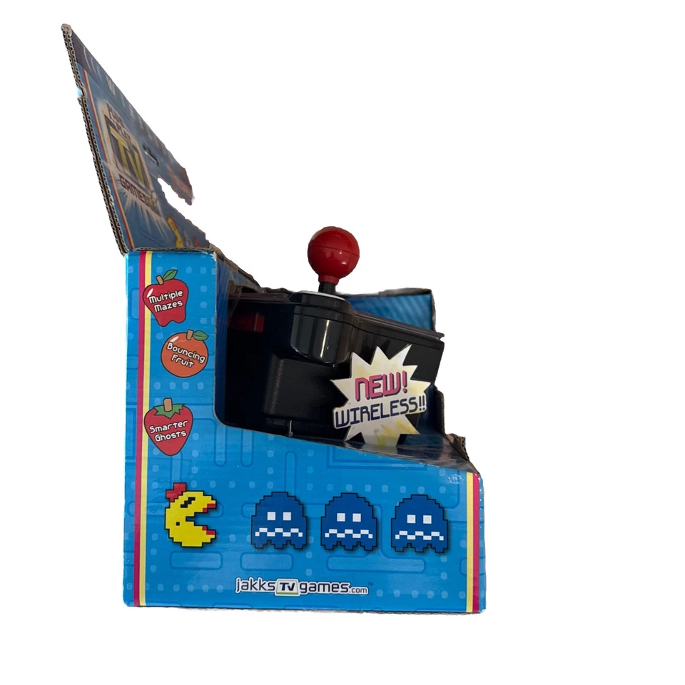 Jakks Namco 2004 Ms. Pac-Man Plug & Play TV Game 7 Original Arcade Classics Rare - Image 4 of 4