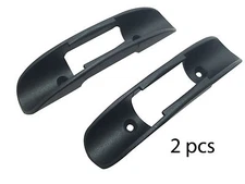 MARINE BOAT CANOE KAYAK PAIR OF BLACK NYLON PADDLE CLIP 6"(L) 2.9"HOLE DISTANCE 