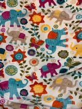 Levtex ZAHARA Minky Baby Changing Pad Brights EUC 