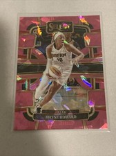 2024 Panini Select WNBA - Concourse Level PINK CRACKED ICE # 65 Rhyne Howard