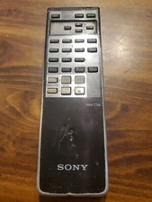 Sony RM-736 TV Remote Control OEM Replacement Untested