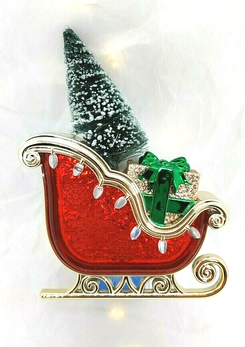 Bath & Body Works CHRISTMAS SANTA SLEIGH Wallflower Plug In NIGHTLIGHT-image