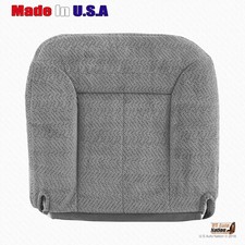 1995 1996 1997 1998 1999 Chevy Silverado Driver Bottom Gray Cloth Seat Cover