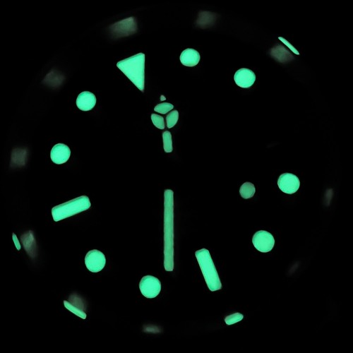Custom Made 40mm Green Diver Date Style Mod Watch w/ NH35 Automatic Movement - Picture 9 of 9